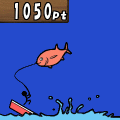 直感バカゲーデカイの釣る!の当時のゲーム画面2