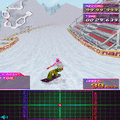 アルペンレーサーEXの当時のゲーム画面2