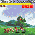 ミラノダッシュ！の当時のゲーム画面