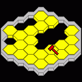 HEX HAMMER2の当時のゲーム画面
