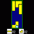PolyShapes EASY4の当時のゲーム画面