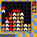 モグ＆モグの当時のゲーム画面