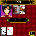 Poker&BJの当時のゲーム画面2