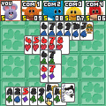 どうぶつ7並べの当時のゲーム画面2