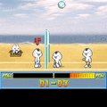 モナーのビーチバレーの当時のゲーム画面3
