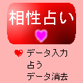 相性占いの当時のゲーム画面