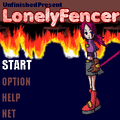 UP"LonelyFencerの当時のゲーム画面2