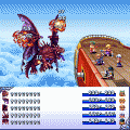 フライハイトクラウディアの当時のゲーム画面