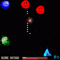 はなくそshootingの当時のゲーム画面