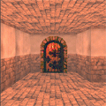 迷路探検の当時のゲーム画面