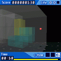 3Dブロック崩しの当時のゲーム画面3