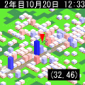 最強都市計画２の当時のゲーム画面