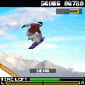 Style of Xtacy Snowboarding体験版の当時のゲーム画面2