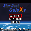 StarDustGalaXyの当時のゲーム画面