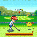 レッツゴルフの当時のゲーム画面2