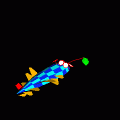 Opabiniaの当時のゲーム画面