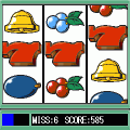 暇つぶしスロットの当時のゲーム画面