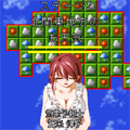 お天気パズルリツコさんの当時のゲーム画面