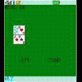 メダルゲームブラックジャックの当時のゲーム画面