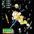 宇宙防衛軍 フリー版の当時のゲーム画面2