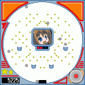 暇つぶしパチンコの当時のゲーム画面