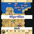 紺碧の上陸作戦<Panzer Tactics Episode2>の当時のゲーム画面